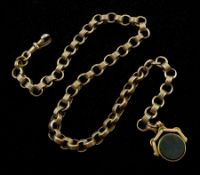 Victorian 7ct gold chain