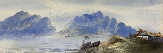 Edwin Earp (British 1851-1945): Loch Fishing