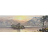 G T Miller (Scottish 19th/20th century): 'Sunrise Loch Monteith'