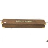 Reproduction part lawn golf set