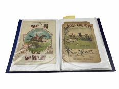 An album of mainly Victorian sheet music covers to include The Express Galop by Charles D'Albert