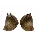 Pair of South American gaucho stirrups