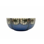 Wood & Sons Trellis pattern bowl designed by Frederick Rhead D21cm