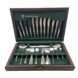 Arthur Price canteen of County Stainless Steel cutlery