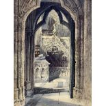 William James Boddy (British 1831-1911): York Minster Interior