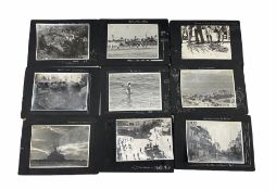 Series of thirty photographs of Palestine during the disturbances circa 1936-9 by M.N.Wallace mounte