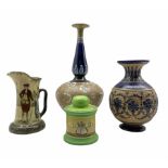 Early 20th century Royal Doulton Dutch scene tobacco jar