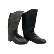 Pair of Horace Batten black leather boots
