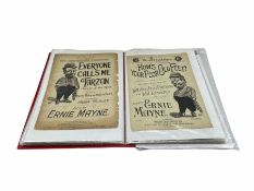 An album of Victorian and later sheet music covers