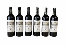 Six bottles of Chateau Leoville-Barton 2000 Saint-Julien