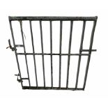 Wrought iron pedestrian gate