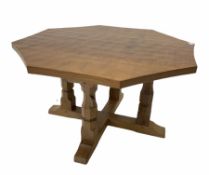 Robert 'Mouseman' Thompson of Kilburn - Yorkshire oak coffee table