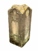 'The art of the Stonemason' - A York stone totem