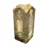 'The art of the Stonemason' - A York stone totem