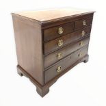 George III mahogany chest