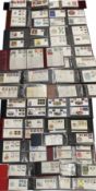 Large collection of First Day Covers including Jersey