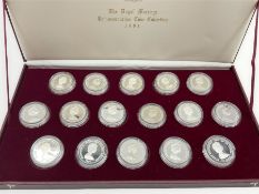 Royal Mint silver coins 'The Royal Marriage Commemorative Coin Collection 1981'