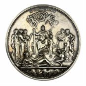 Official silver medal commemorating the Golden Jubilee of Queen Victoria in 1887