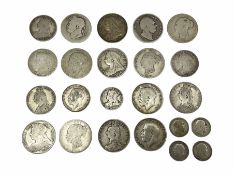 Approximately 240 grams of Great British pre 1920 coins including King William IIII 1836 half crown