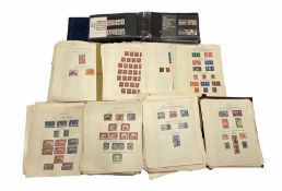 Collection of Great British and World stamps including Queen Elizabeth II presentation packs