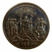 Official bronze medal commemorating the Golden Jubilee of Queen Victoria in 1887