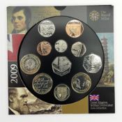 The Royal Mint 2009 United Kingdom brilliant uncirculated coin collection