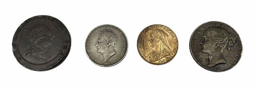 King George III 1797 cartwheel two pence