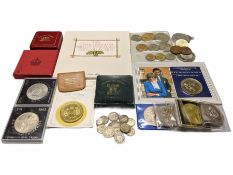 Mostly Great British coins including King Edward VII 1904 florin