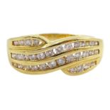 18ct gold round brilliant cut diamond