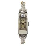 Art Deco 18ct gold cased