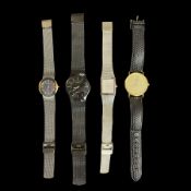 Longines gold-plated gentleman's wristwatch