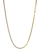 9ct gold Byzantine link necklace hallmarked