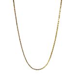 9ct gold Byzantine link necklace hallmarked