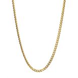 9ct gold curb chain necklace