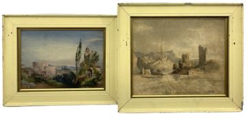Abraham Hulk Junior (British 1851-1922): Italianate Landscape and Continental Landscape