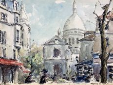Marius Girard (French 20th century): 'Montmartre'