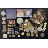 WWI and WWII miniature medals