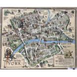 After Estra Clark (British 1904-1993): 'Historic York'