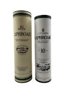 One bottle of Laphroaig 10 years old single Islay malt Scotch whisky