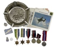 Various WWII medals including two War medals