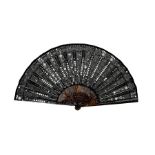 19th/ early 20th century Tortoiseshell fan