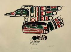 Richard Hunt (Native American 1951-): 'Kwa-Gulth Loon'