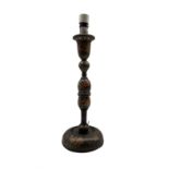 Kashmiri lacquer table lamp