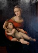 Italian School (18th/19th century) After Raphael (Italian 1483-1520): 'The Madonna and Child'