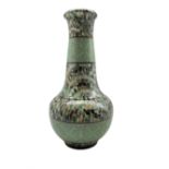 Jean Gerbino (Italian 1876 -1966): A mid century Vallauris micro mosaic pottery vase