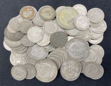 Approximately 275 grams of pre-1947 Great British silver coins
