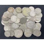 Approximately 275 grams of pre-1947 Great British silver coins