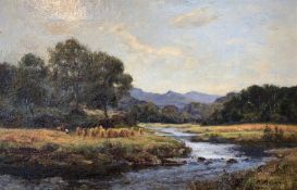 Richard Gay Somerset (British 1848-1928): Wye Valley Malvern