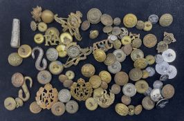 Military badges and buttons including RAF