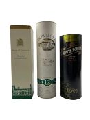 One bottle Bowmore 12 years old Islay single malt Scotch whisky in cardboard tube 70cl 40% Vol
